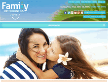Tablet Screenshot of jupiterorthodontist.com